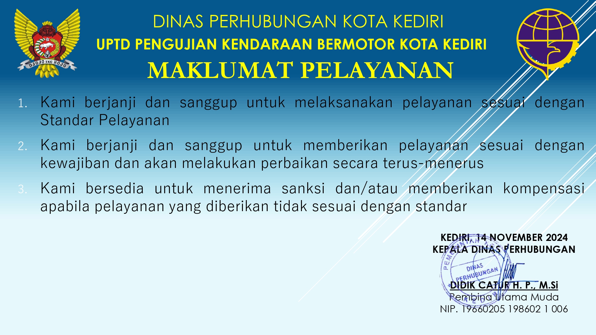 Maklumat Pelayanan